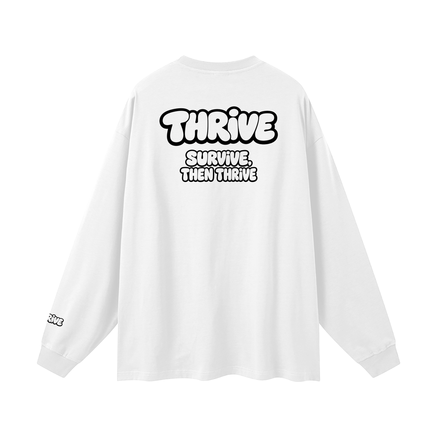 Oversized Unisex Long Sleeve T-Shirt